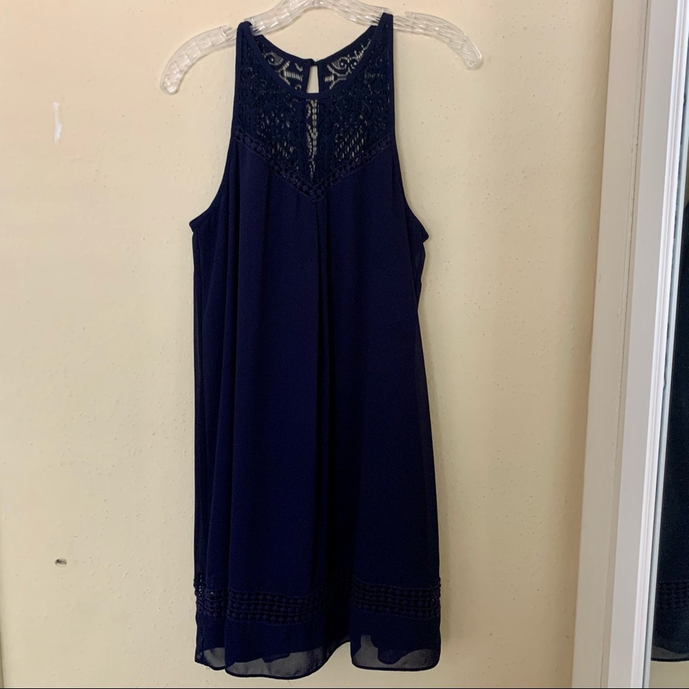 Navy Blue Dress